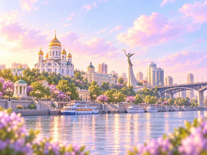 Панорама города Ростов-на-Дону